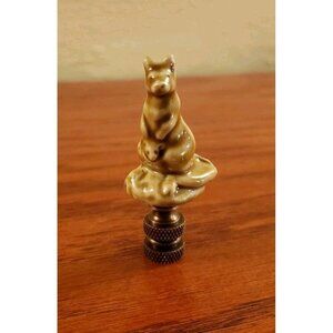 Kangaroo Joey Lamp Finial Shade Topper Ceramic Wade England Vintage Farmhouse
